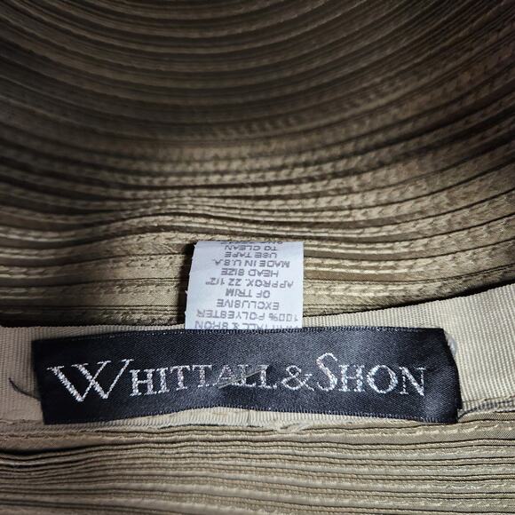Whittall & Shon Gold & Green Womens Couture Hat main image 8